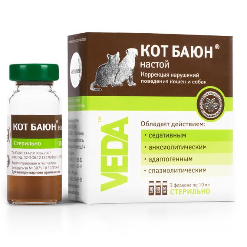 Кот Баюн жидкий НОВЫЙ 3фл 10мл (1х30)