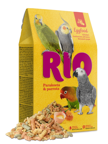 RIO Яичный корм для средних и крупных попугаев