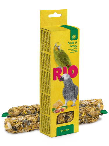 RIO Палочки для попугаев с орехами и медом
