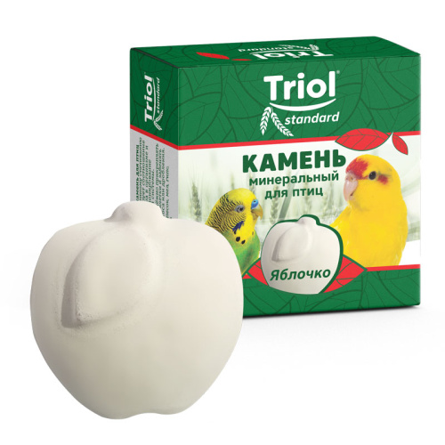 50191006 Камень минеральный Triol Standard для птиц Яблочко