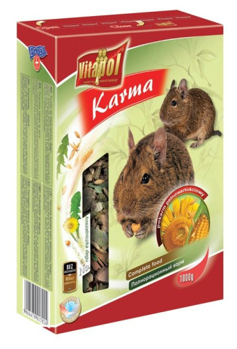 1702 POKARM KARMEO DLA KOSZATNICZKI 1000g