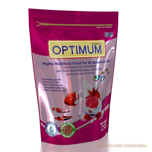 OPTIMUM Корм гранулы красные