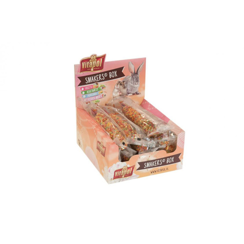 3132 SMAKERS BOX POPCORN DLA GRYZONY I KROLIKA 12szt box