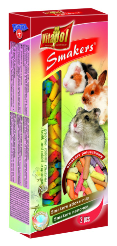 1153 SMAKERS DLA GRYZONI PALUSZKOWY Sticks mix SMAKERS for rodents