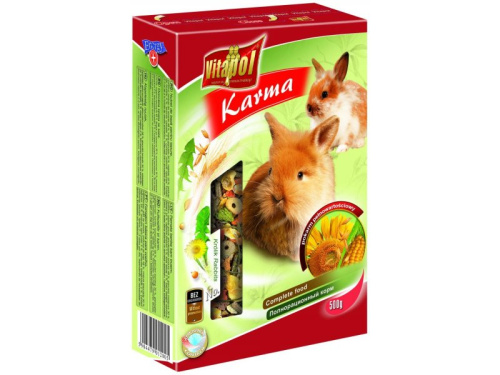 1200 POKARM KARMEO DLA KROLIKA 500g