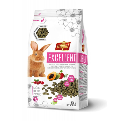 5120 EXCELLENT KARMA PELNOPORCJOWA DLA KROLIKA 500g