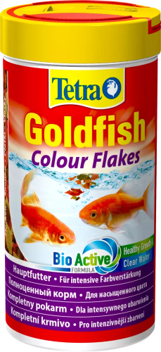 Tetra Goldfish colour flakes 250ml