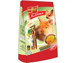 0121 POKARM KARMEO DLA 0121KRÓLIKA 400g W WORKU Food for rabbit 400g