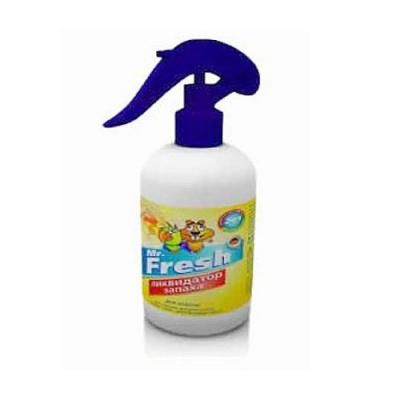 Mr.Fresh 2в1 Ликвидатор запаха для птиц и грызунов 200мл