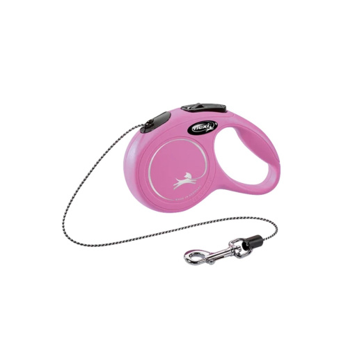 Рулетка Flexi New Classic Cat трос 3 м. 8 кг. розовая, Германия 3433