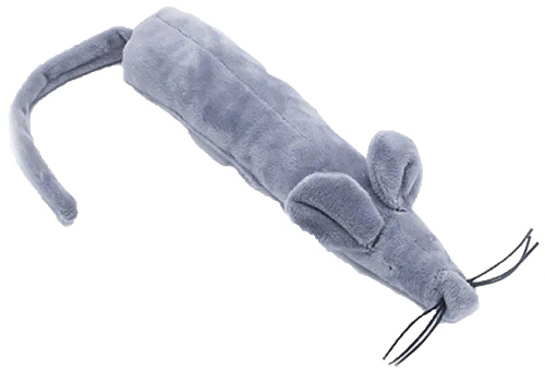 sh-07889 Gosi Игрушка для кошек Крыса ТАМАРА с варелианой 25+20см хвост