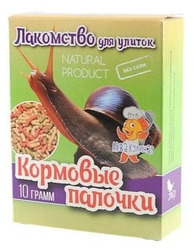 Petlunch Лакомство для улиток Кормовые палочки
