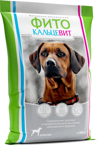 Фитокальцевит для взрослых собак