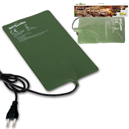 DHM20 НАГРЕВАТЕЛЬНЫЙ МАТ, ВОДОНЕПРОНИЦАЕМЫЙ REPTI-ZOO DELUXE MATS 20W 20X35СМ (Китай)