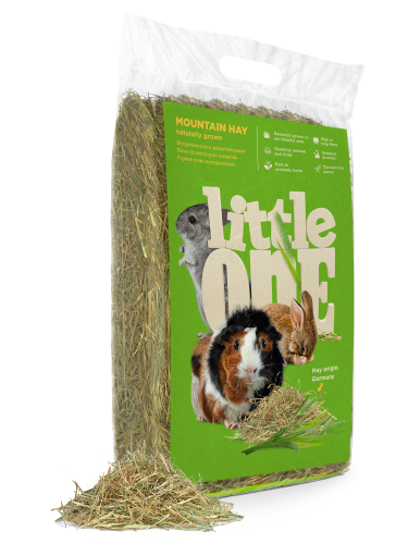 Little One горное сено, пакет 400 гр непрессованное (10 шт уп)