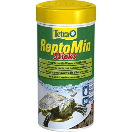 761346 761346А TetraReptoMin 250ML Основной корм для черепах в виде палочек