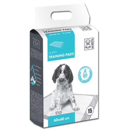 Пеленки впитывающие 60х60 15шт M-PETS арт  10100301