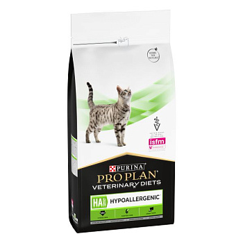 4506Сухой корм Pro Plan® Veterinary Diets Hypoallergenic, для котят и взрослых кошек при пищево непе