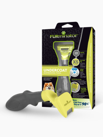 691744 FUR Dog Undercoat XS Long Hair 12 YR Инструмент для подшерстка для декоративных собак с длинн