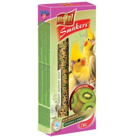2209 SMAKERS DLA NIMFY-KIWI 2szt op. Kiwi SMAKERS for cockatiel