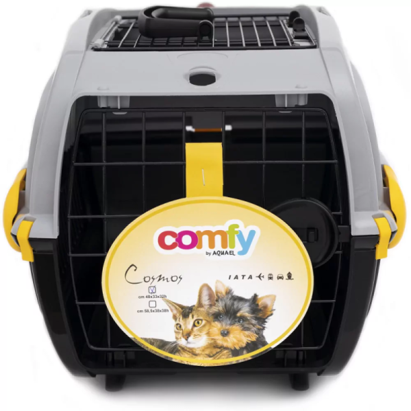 109605 Переноска для кошек и собак COMFY TRANSPORTER OPEN COSMOS S, (до 8 кг, 48 x 33 x 32.5 cm)